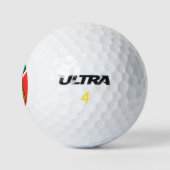 Zuid-Afrika Inheems zwart man Golfballen (Logo)
