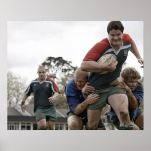 Zuid-Afrika, Kaapstad, False Bay Rugby Club Poster