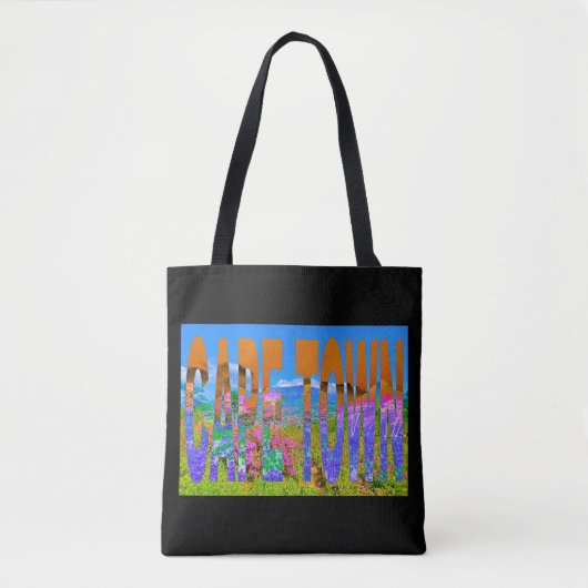 Zuid-Afrika Kaapstad Tote Bag (Voorkant)