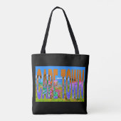 Zuid-Afrika Kaapstad Tote Bag (Achterkant)