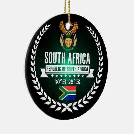 Zuid-Afrika Keramisch Ornament (Rechts)