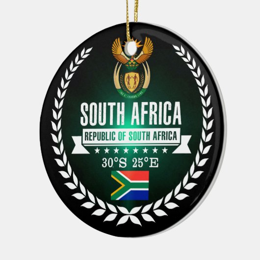 Zuid-Afrika Keramisch Ornament (Links)