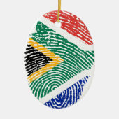 Zuid-Afrika Keramisch Ornament (Voorkant)