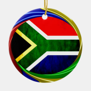 Zuid-Afrika Keramisch Ornament