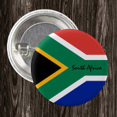 Zuid-Afrika knop, patriottische Zuid-Afrikaanse vl Ronde Button 3,2 Cm