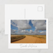 Zuid-Afrika Landscape Road Scenery Briefkaart (Voorkant / Achterkant)