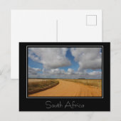 Zuid-Afrika Landscape Road Scenery Briefkaart (Voorkant / Achterkant)