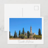 Zuid-Afrika Landschap Weg Scène Postkaart (Voorkant / Achterkant)