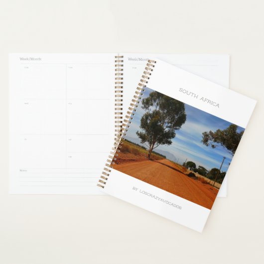Zuid-Afrika landschapsreis langs de weg Planner (Display)
