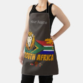 Zuid-Afrika Leeuwenvlag Safari Souvenir Schort (Insitu)