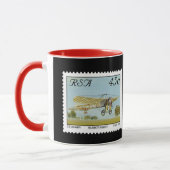 ZUID-AFRIKA* Luchtvaartherdenkingsstempel Mok (Links)