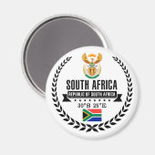 Zuid-Afrika Magneet (Voorkant / Achterkant)