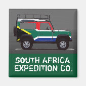 ZUID-AFRIKA MAGNEET (Voorkant)