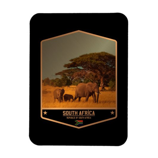Zuid-Afrika Magneet (Verticaal)