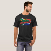Zuid-Afrika Mannen T-Shirt wereldbeker Zuid-Afrika (Voorkant volledig)