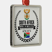 Zuid-Afrika Metalen Ornament (Rechts)