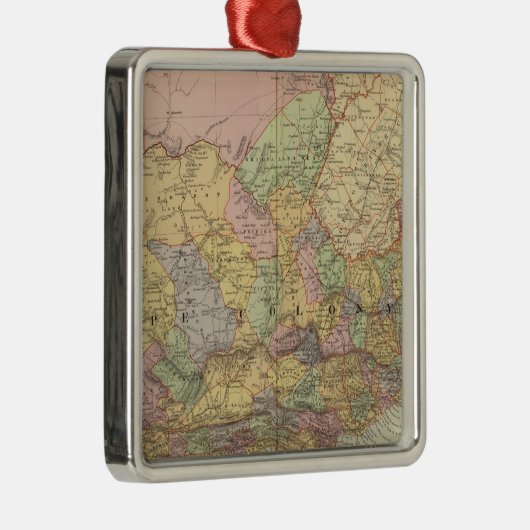 Zuid-Afrika Metalen Ornament (Rechts)