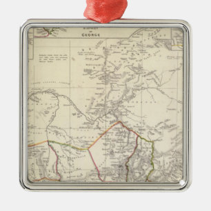 Zuid-Afrika Metalen Ornament