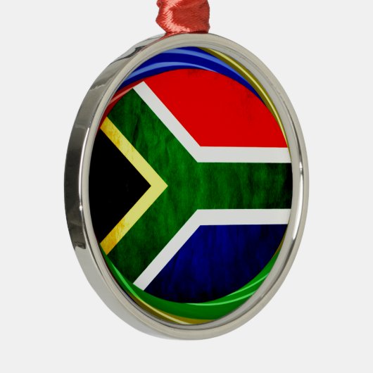 Zuid-Afrika Metalen Ornament (Rechts)
