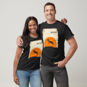Zuid-Afrika Minimale Springbok Tafelberg Post T-shirt (Unisex)