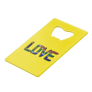 Zuid-Afrika Mooie Liefde Verbazingwekkende Tekst Q Creditkaart Flessenopener