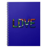 Zuid-Afrika Mooie Liefde Verbazingwekkende Tekst Q Notitieboek (Voorkant)