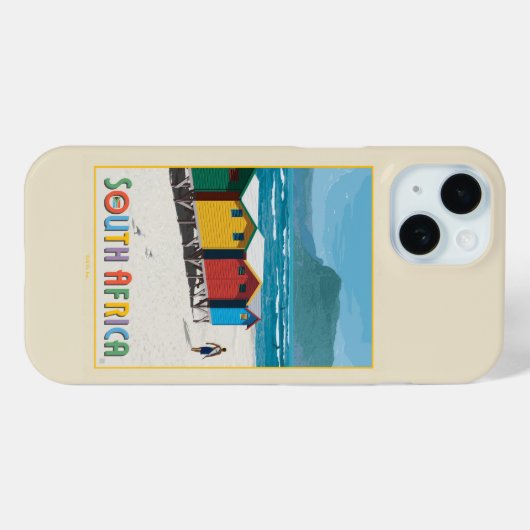 Zuid-Afrika | Muizenberg Beach Case-Mate iPhone Case (Achterkant (horizontaal))