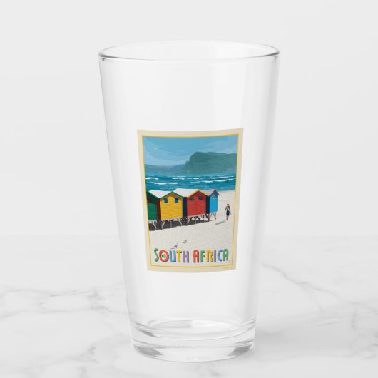 Zuid-Afrika | Muizenberg Beach Glas (Voorkant)