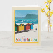Zuid-Afrika | Muizenberg Beach Kaart (Gele Bloem)