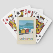Zuid-Afrika | Muizenberg Beach Pokerkaarten (Achterkant)