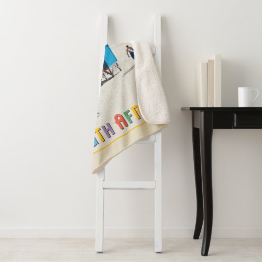 Zuid-Afrika | Muizenberg Beach Sherpa Deken (In situ)