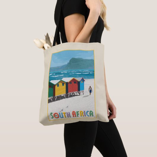 Zuid-Afrika | Muizenberg Beach Tote Bag (Dichtbij)