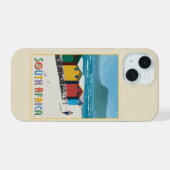 Zuid-Afrika | Muizenberg Strand iPhone 15 Case (Achterkant horizontaal)
