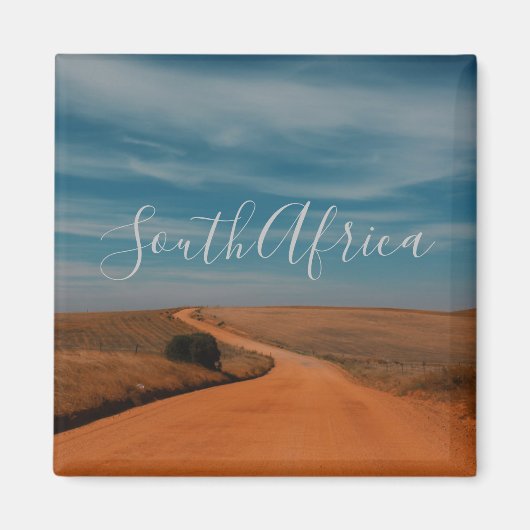 Zuid-Afrika Natuur landschapsreismagneet Magneet (Voorkant)
