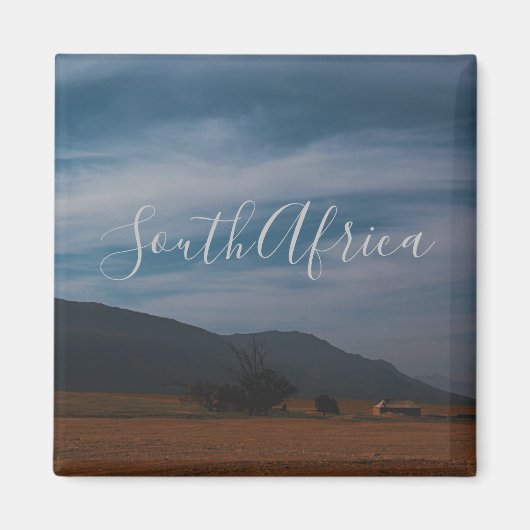 Zuid-Afrika Natuur landschapsreismagneet Magneet (Voorkant)