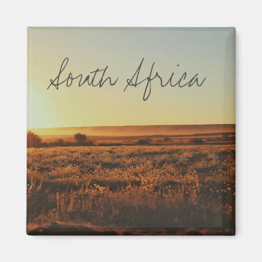 Zuid-Afrika Natuur landschapsreismagneet Magneet (Voorkant)