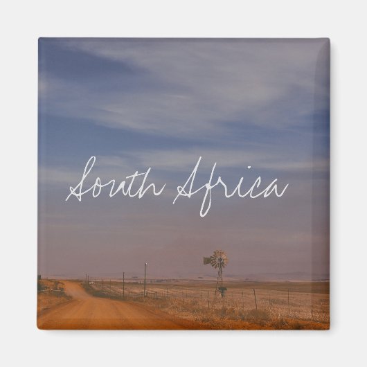 Zuid-Afrika Natuur landschapsreismagneet Magneet (Voorkant)