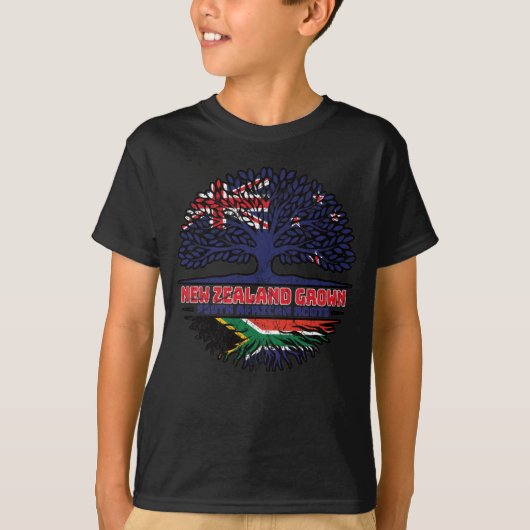Zuid-Afrika Nieuw-Zeeland T-shirt (Voorkant)