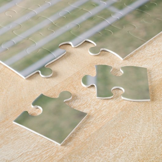 Zuid-Afrika Ostrich Boerderij. Legpuzzel (Zijkant)