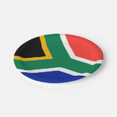 Zuid-Afrika Papieren Bordje (Gekanteld)