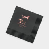 Zuid-Afrika Paspoort Folie Servetten (Links)