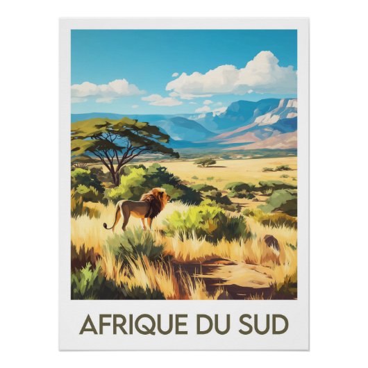 Zuid-Afrika Perfect Poster (Voorkant)