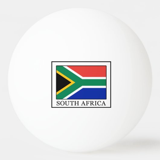 Zuid-Afrika Pingpongbal (Voorkant)