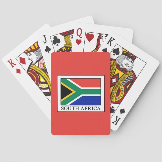 Zuid-Afrika Pokerkaarten (Achterkant)