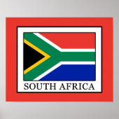Zuid-Afrika Poster (Voorkant)