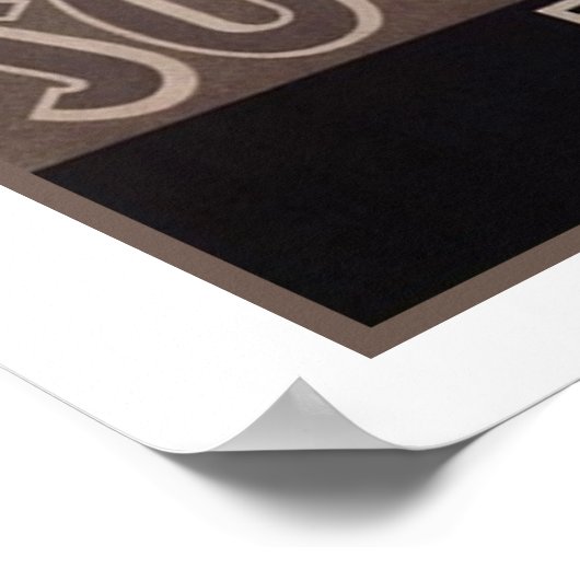 Zuid-Afrika Poster (Hoek)