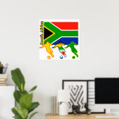 Zuid-Afrika Poster (Thuiskantoor)