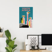 Zuid-Afrika poster (Thuiskantoor)