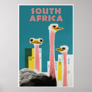 Zuid-Afrika poster
