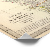 Zuid-Afrika Poster (Hoek)